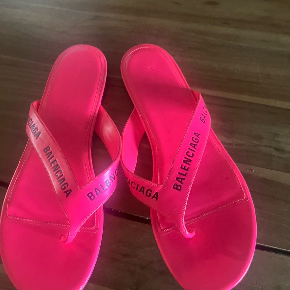 Balenciaga Pink Sandals